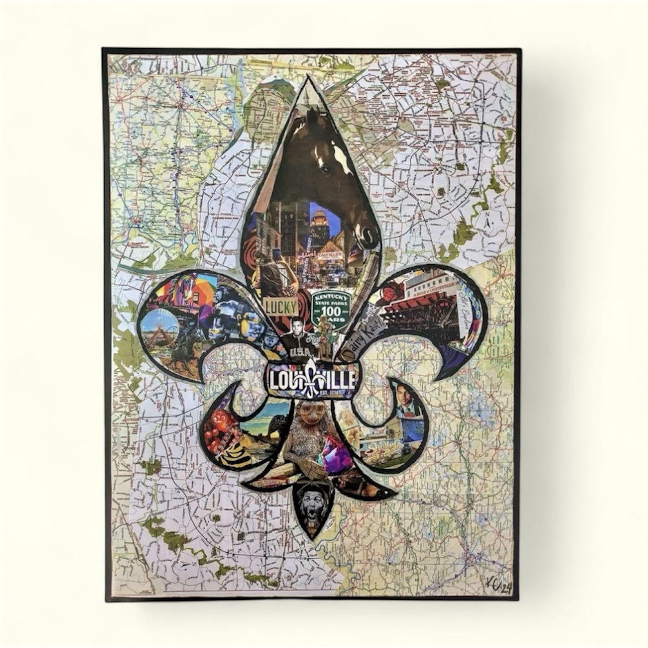 Poster- Fleur De Lis