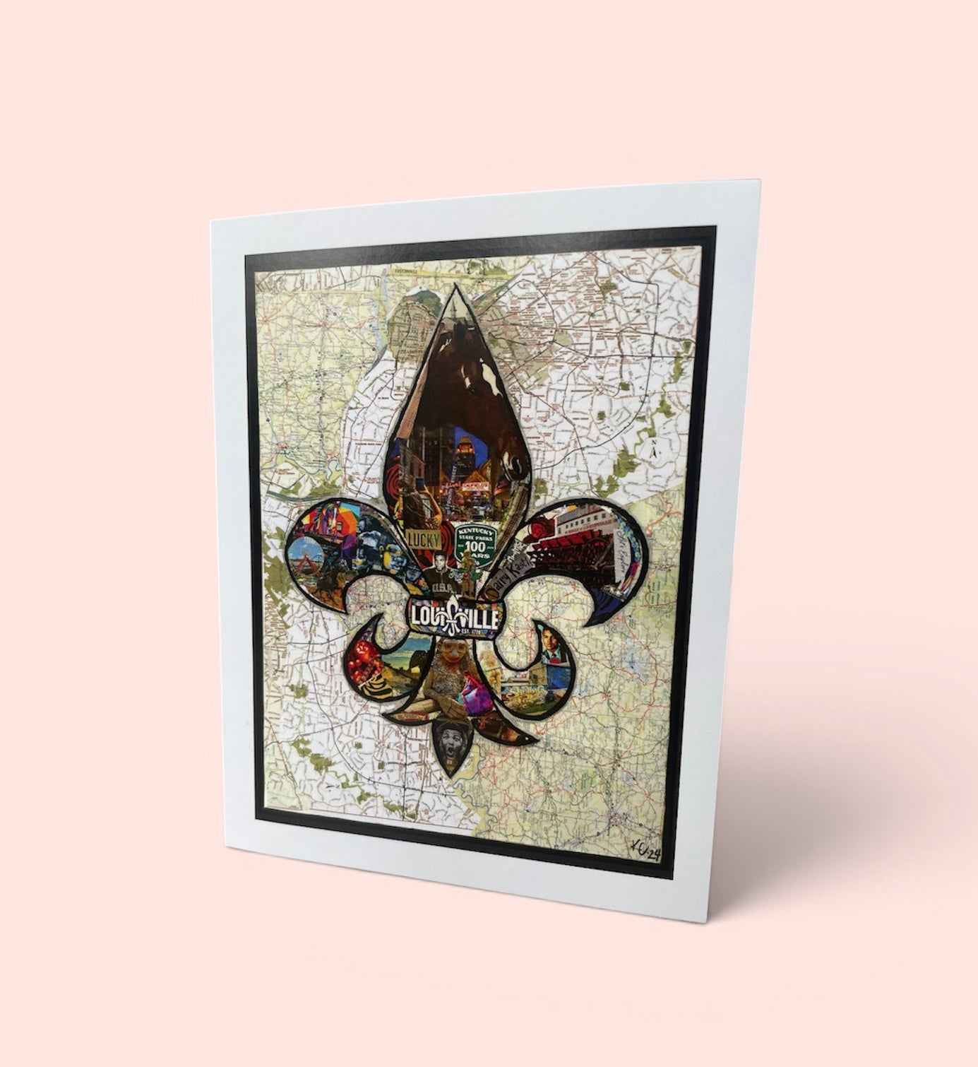 Greeting Card Set- Fleur De Lis